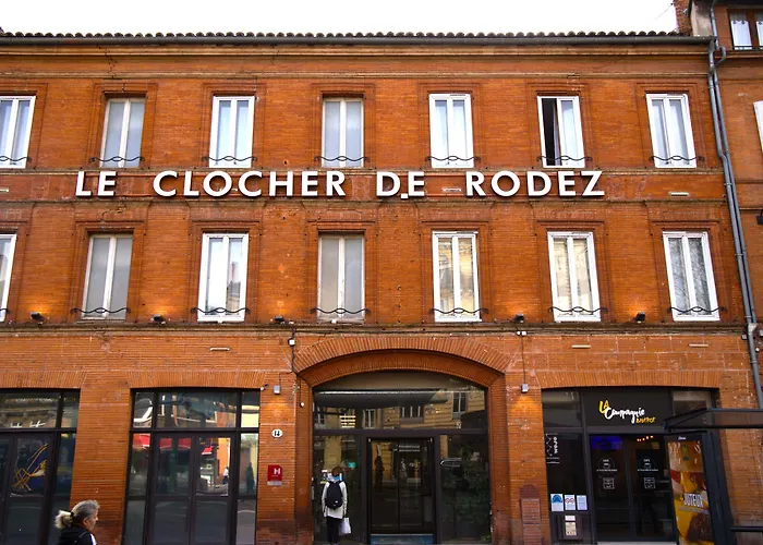Le Clocher De Rodez Centre Gare Tolosa
